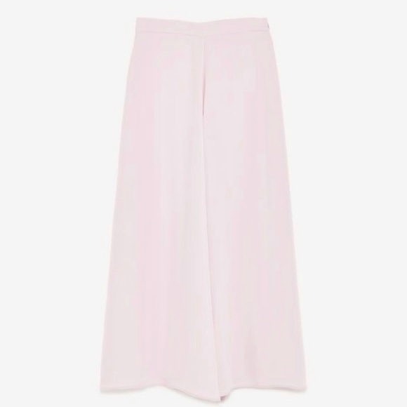 Zara Light Pink Wide Leg  Culottes - Picture 2 of 3